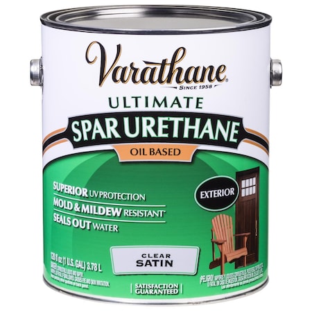 Varathane Varathane Premium Satin Clear Oil-Based Spar Urethane 1 gal 9332